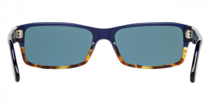 PO66 PERSOL PO2803S 309/58 58 TRANSPARENT GRAY / GREEN POLARIZED