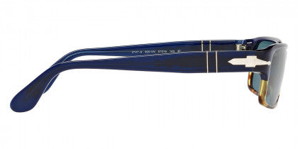 PO31 PERSOL PO2747S 955/4N 57 HAVANA ON BLUE / PHOTOCHROMIC BLUE  POLARIZED