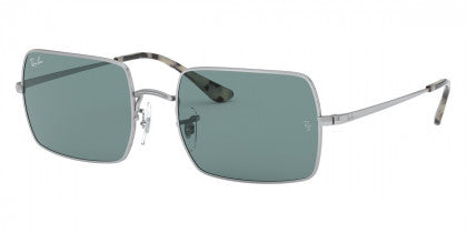 B157 RAY-BAN RECTANGLE RB1969 919756 54 SILVER / AZURE MIRRORED BLUE