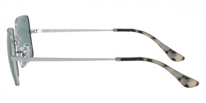 B157 RAY-BAN RECTANGLE RB1969 919756 54 SILVER / AZURE MIRRORED BLUE
