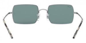 B157 RAY-BAN RECTANGLE RB1969 919756 54 SILVER / AZURE MIRRORED BLUE