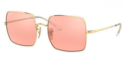 F157F RAY-BAN SQUARE RB1971 001/3E 54 ARISTA / PHOTOCHROMIC PINK MIRRORED GAY