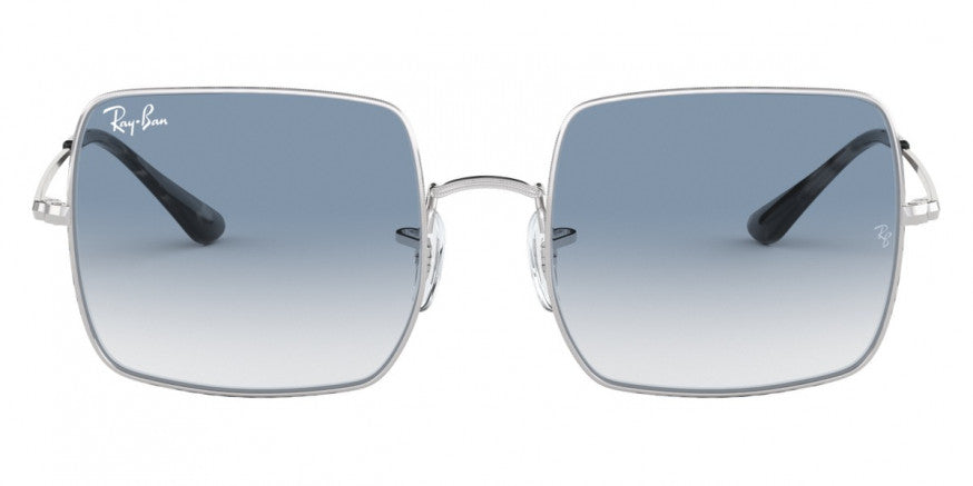 A50 RAY-BAN SQUARE RB1971 91493F 54 SILVER / CLEAR GRADIENT BLUE