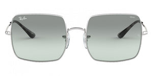 F128 RAY-BAN  SQUARE RB1971 9149AD 54 SILVER / PHOTOCHROMIC AZURE GRADIENT BLUE
