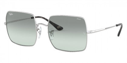F128 RAY-BAN  SQUARE RB1971 9149AD 54 SILVER / PHOTOCHROMIC AZURE GRADIENT BLUE