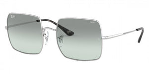 F128 RAY-BAN  SQUARE RB1971 9149AD 54 SILVER / PHOTOCHROMIC AZURE GRADIENT BLUE