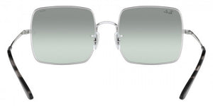 F128 RAY-BAN  SQUARE RB1971 9149AD 54 SILVER / PHOTOCHROMIC AZURE GRADIENT BLUE