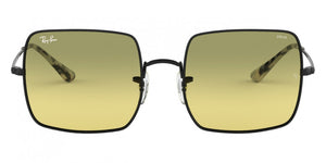 B133 RAY-BAN  SQUARE RB1971 9152AB 54 BLACK / PHOTOCHROMIC YELLOW GRADIENT GREEN