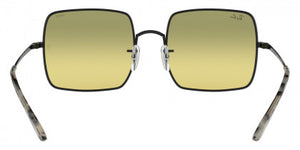 B133 RAY-BAN  SQUARE RB1971 9152AB 54 BLACK / PHOTOCHROMIC YELLOW GRADIENT GREEN