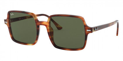 E29 RAY-BAN SQUARE LI RB1973 954/31 53 STRIPED HAVANA / G-15 GREEN