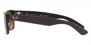 A43 RAY-BAN NEW WAYFARER RB2132 6608M2 55 MATTE BROWN / GRADIENT BROWN