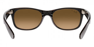 A43 RAY-BAN NEW WAYFARER RB2132 6608M2 55 MATTE BROWN / GRADIENT BROWN