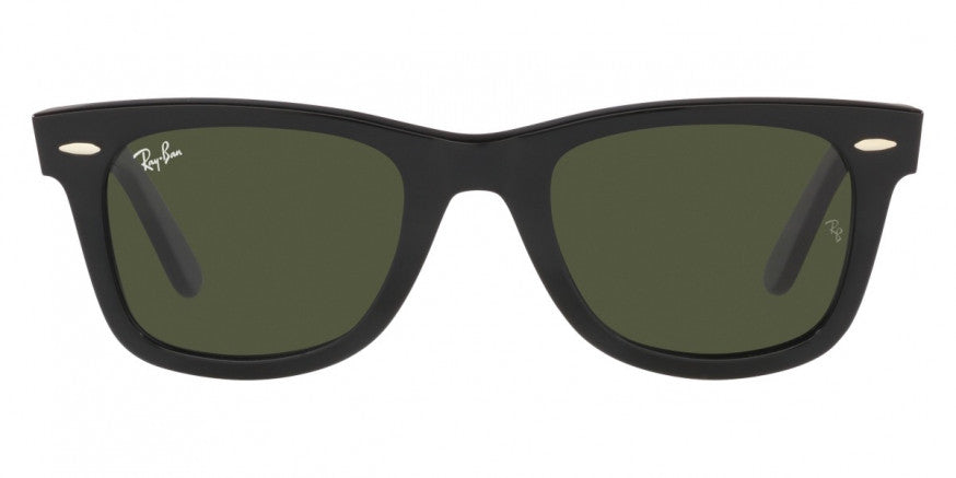 RB126 RAY-BAN WAYFARER RB2140 135831 50 BLACK / GREEN