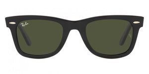 RB126 RAY-BAN WAYFARER RB2140 135831 50 BLACK / GREEN