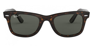 RB129 RAY-BAN WAYFARER RB2140 902/58 50 TORTOISE / GREEN POLARIZED