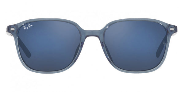 RB166 RAY-BAN LEONARD RB2193 6638O4 53 TRANSPARENT DARK BLUE