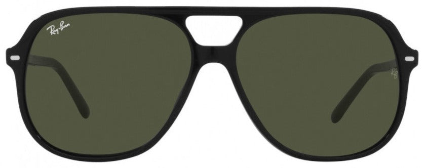 B149 RAY-BAN BILL RB2198F 901/31 60 BLACK / GREEN