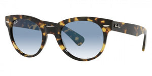 A102 RAY-BAN ORION RB2199 13323F 52 YELLOW HAVANA / CLEAR GRADIENT BLUE