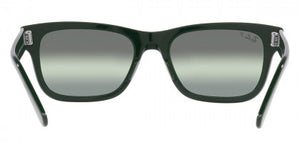 RB026 RAY-BAN MR BURBANK RB2283 6659G4 58 GREEN / DARK GREEN GRADIENT MIRRORED POLARIZED