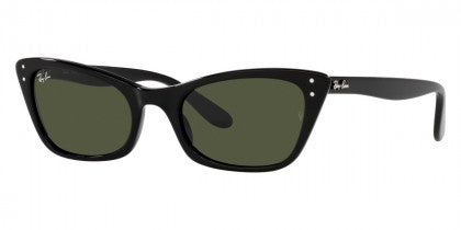 D242 RAY-BAN LADY BURBANK RB2299 901/31 52  BLACK / GREEN