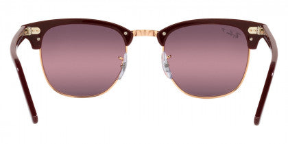 RB001 RAY-BAN CLUBMASTER RB3016F 1365G9 55 MM BORDEAUX ON  display picture 1