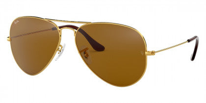Z34 RAY-BAN AVIATOR LARGE METAL RB3025 001/33 62 ARISTA / B-15 BROWN