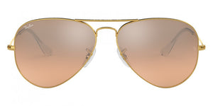 Z140 RAY-BAN AVIATOR LARGE METAL RB3025 001/3E 62 ARISTA / PINK MIRRORED GRADIENT GRAY