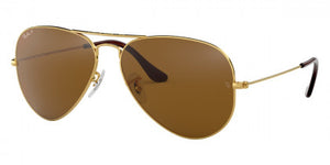 RB035 RAY-BAN AVIATOR LARGE METAL RB3025 001/57 62 ARISTA / BROWN POLARIZED