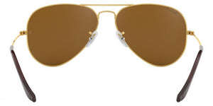 RB035 RAY-BAN AVIATOR LARGE METAL RB3025 001/57 62 ARISTA / BROWN POLARIZED
