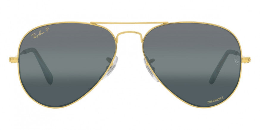 F2 RAY-BAN AVIATOR LARGE METAL RB3025 9196G6 58 LEGEND GOLD