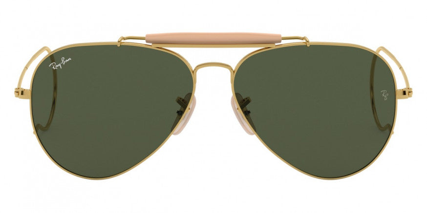 Z170 RAY-BAN OUTDOORSMAN I RB3030 L0216 58 ARISTA / G-15 GREEN