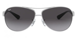 A52 RAY-BAN RB3386 003/8G 67 SILVER / LIGHT GRAY GRADIENT DARK GRAY