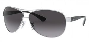 A52 RAY-BAN RB3386 003/8G 67 SILVER / LIGHT GRAY GRADIENT DARK GRAY