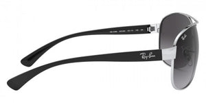 A52 RAY-BAN RB3386 003/8G 67 SILVER / LIGHT GRAY GRADIENT DARK GRAY