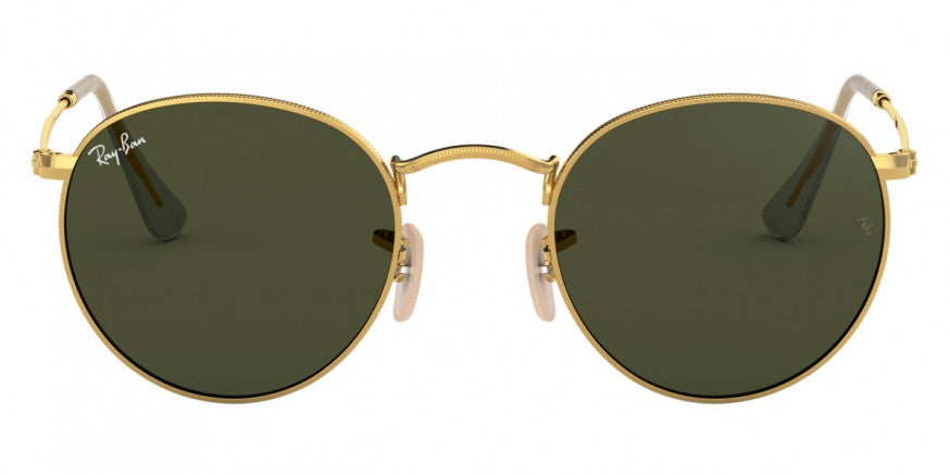 RB170 RAY-BAN ROUND METAL RB3447 001 53 ARISTA  G-15 GREEN