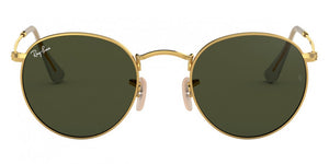 RB169 RAY-BAN ROUND METAL RB3447 001 50 ARISTA  G-15 GREEN