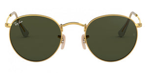 Z125 RAY-BAN ROUND METAL RB3447 001 50 ARISTA / G-15 GREEN