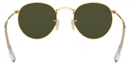 RB169 RAY-BAN ROUND METAL RB3447 001 50 ARISTA  G-15 GREEN