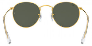 RB177 RAY-BAN ROUND METAL RB3447 919631 53 LEGEND GOLD / G-15 GREEN