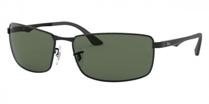 B7 RAY-BAN RB3498 002/71 61 BLACK / DARK GREEN