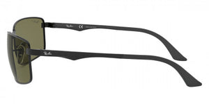 Z6 RAY-BAN RB3498 002/9A 61 BLACK / GREEN POLARIZED