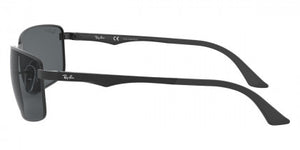 F61 RAY-BAN RB3498 006/81 64 MATTE BLACK / GRAY  POLARIZED