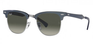 RB106 RAY-BAN CLUBMASTER ALUMINUM RB3507 924871 51 BRUSHED BLUE SILVER / GRAY GRADIENT