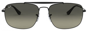 B144 RAY-BAN THE COLONEL RB3560 002/71 61 BLACK / LIGHT GRAY GRADIENT DARK GRAY