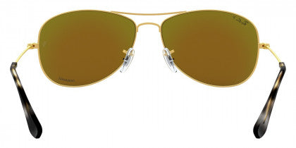 F94 RAY-BAN CHROMANCE RB3562 112/A1 59 MATTE GOLD / BLUE CHROMANCE POLARIZED