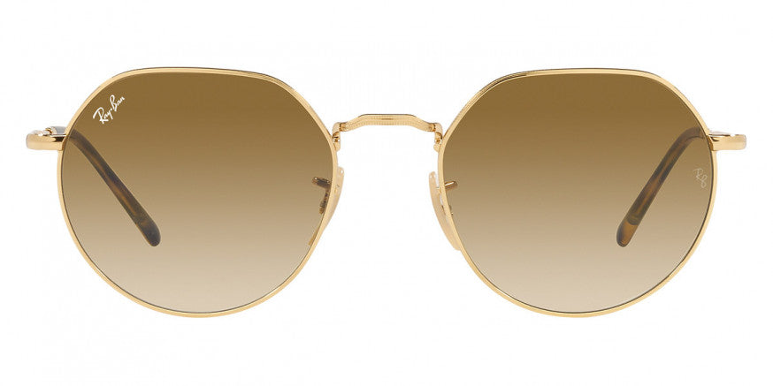 RB233 RAY-BAN JACK RB3565 001/51 55 GOLD / BROWN