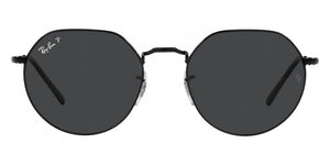 RB189 RAY-BAN JACK RB3565 002/48 51  BLACK  BLACK POLARIZED