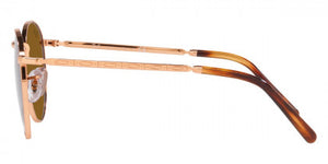 F303 RAY-BAN NEW ROUND RB3637 920233 50 ROSE GOLD / BROWN