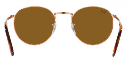 F303 RAY-BAN NEW ROUND RB3637 920233 50 ROSE GOLD / BROWN