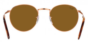 F303 RAY-BAN NEW ROUND RB3637 920233 50 ROSE GOLD / BROWN